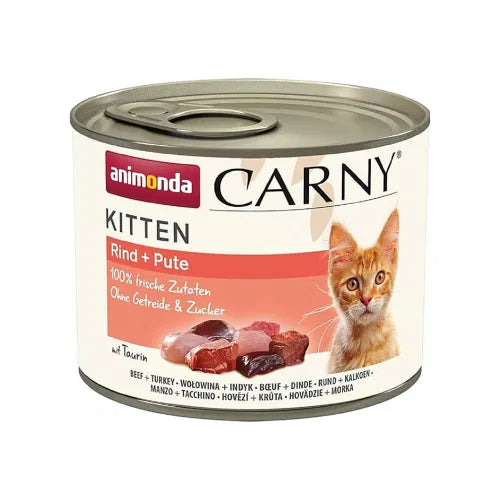 Animonda Carny Kitten Beef and Turkey 200gm