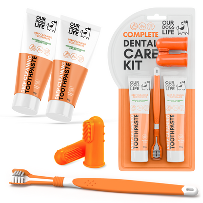 Dog Toothpaste and Toothbrush Set