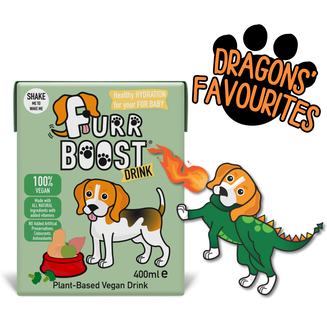 Furr Boost Dog Drink - Vegan Plant-Based Case 12x400ml