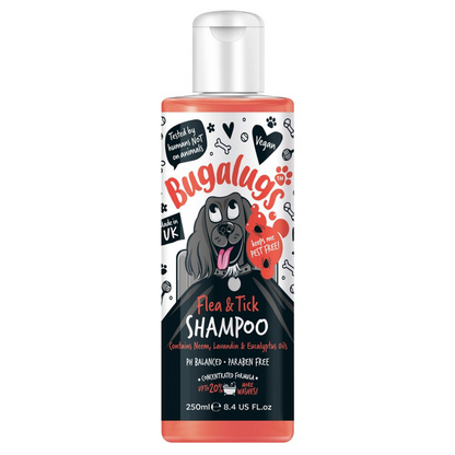 Bugalugs Flea & Tick Shampoo for Dogs
