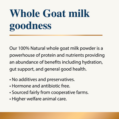 Whole Goat Milk Powder for Dogs & Cats