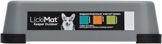 Lickimat Mini Keeper Grey