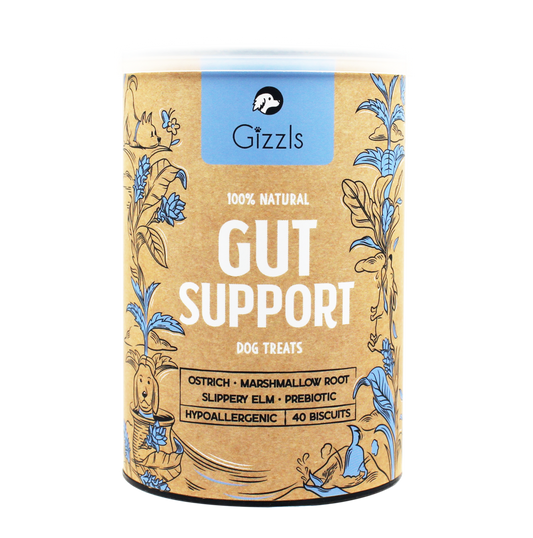 Gizzls Botanicals Gut Support Dog Biscuits (40 treats)