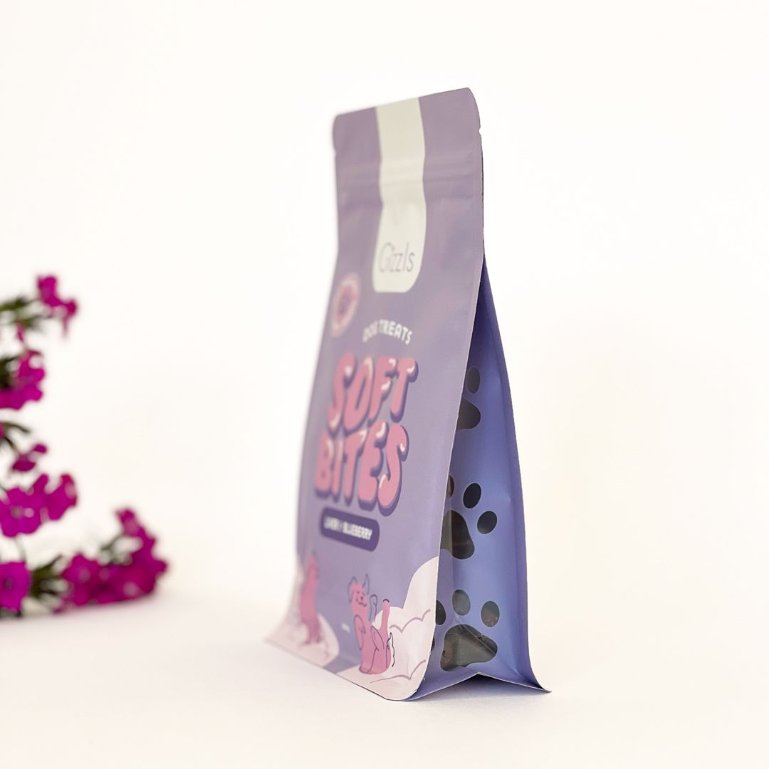 Gizzls Liver & Blueberry Soft Bites for Dogs