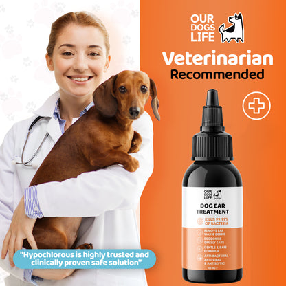 Dog Ear Infection Treatment Drops Bundle