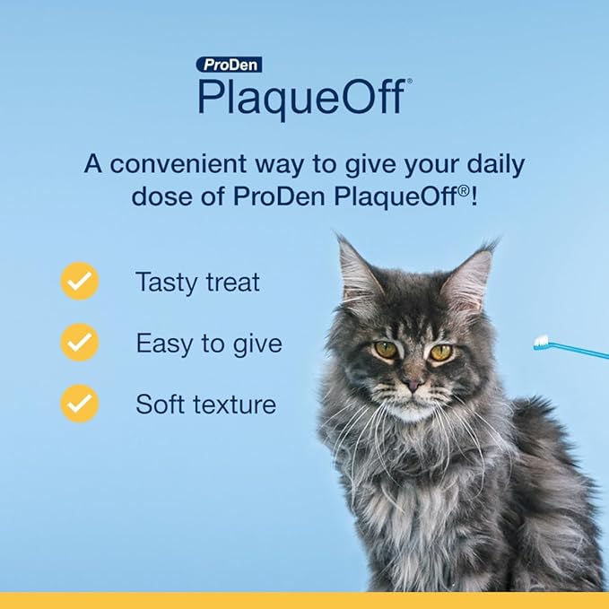 ProDen PlaqueOff Cat Soft Chews 120 Buy Now OurPetsLife