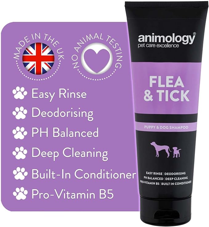 Animology Flea & Tick Shampoo 250ml