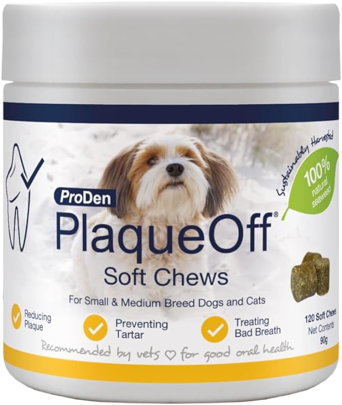 Proden PlaqueOff Soft Chews Small Dog (120)