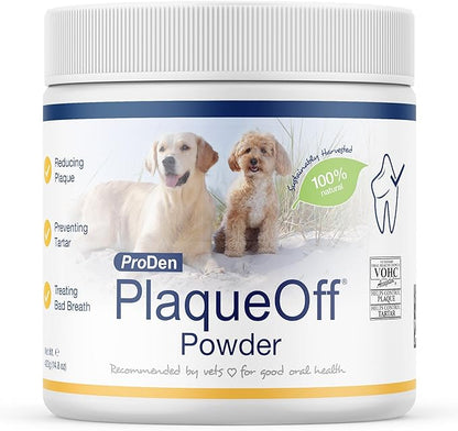 Proden PlaqueOff Powder for Dogs & Cats 420g