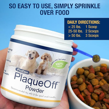 Proden PlaqueOff Powder for Dogs & Cats 420g