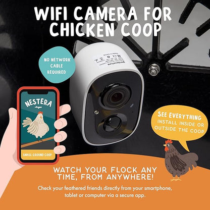 Nestera WiFi Chicken Coop Camera