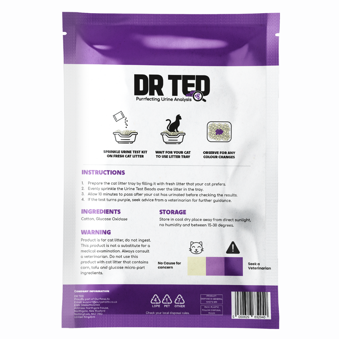 Dr Ted Cat Urine Test Kit Glucose Detector