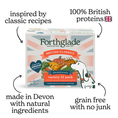 British Classics Dog Food Variety Multipack