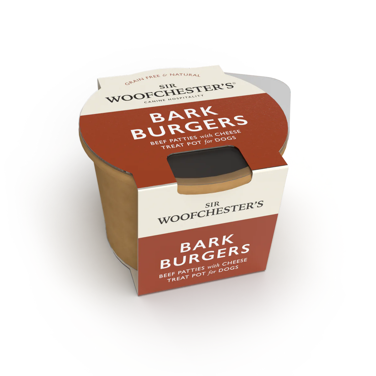 Bark Burgers Treat Pot