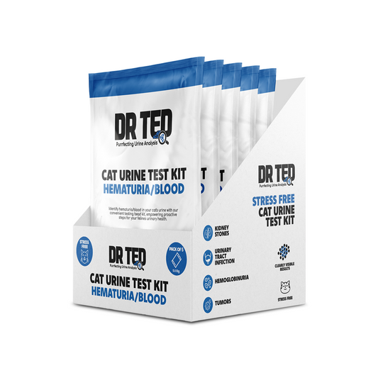 Dr Ted Cat Urine Test Kit Hematuria / Blood Detector
