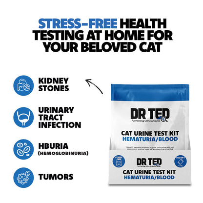 Dr Ted Cat Urine Test Kit Bundle