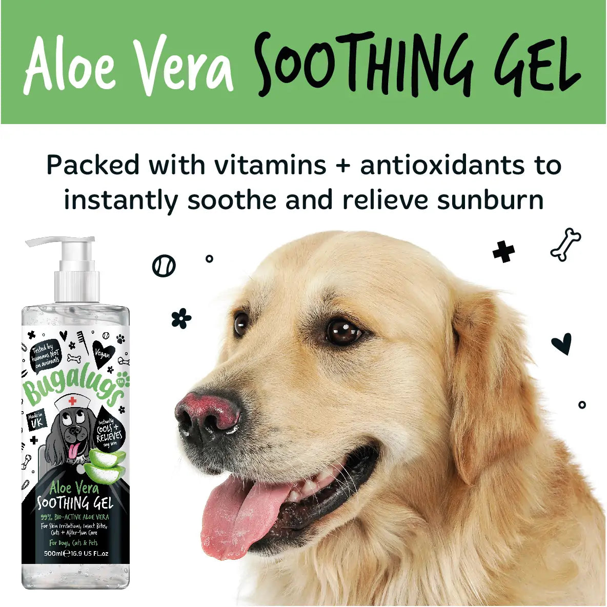 Aloe vera gel for dogs eyes hotsell