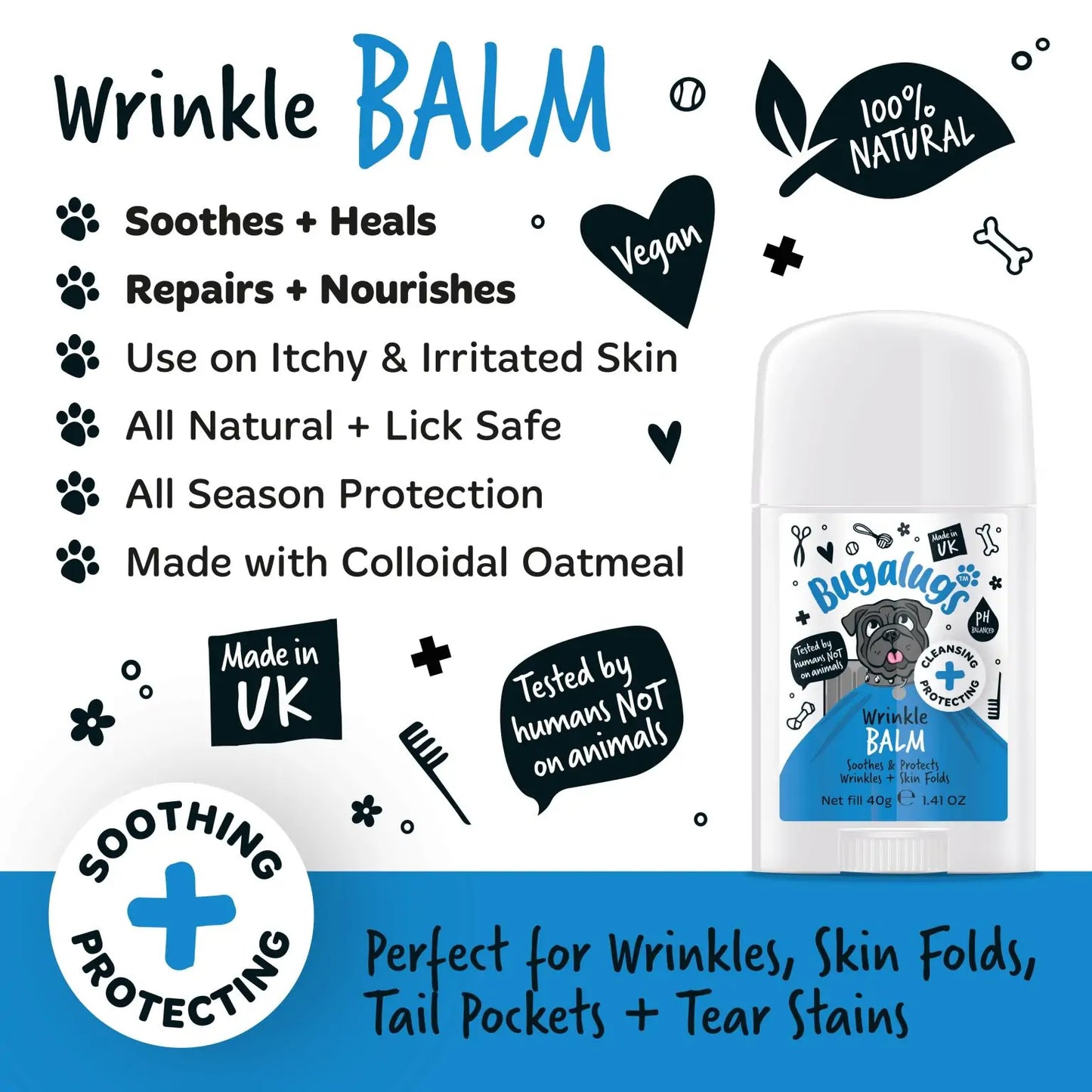 Bugalugs Wrinkle Balm 40g