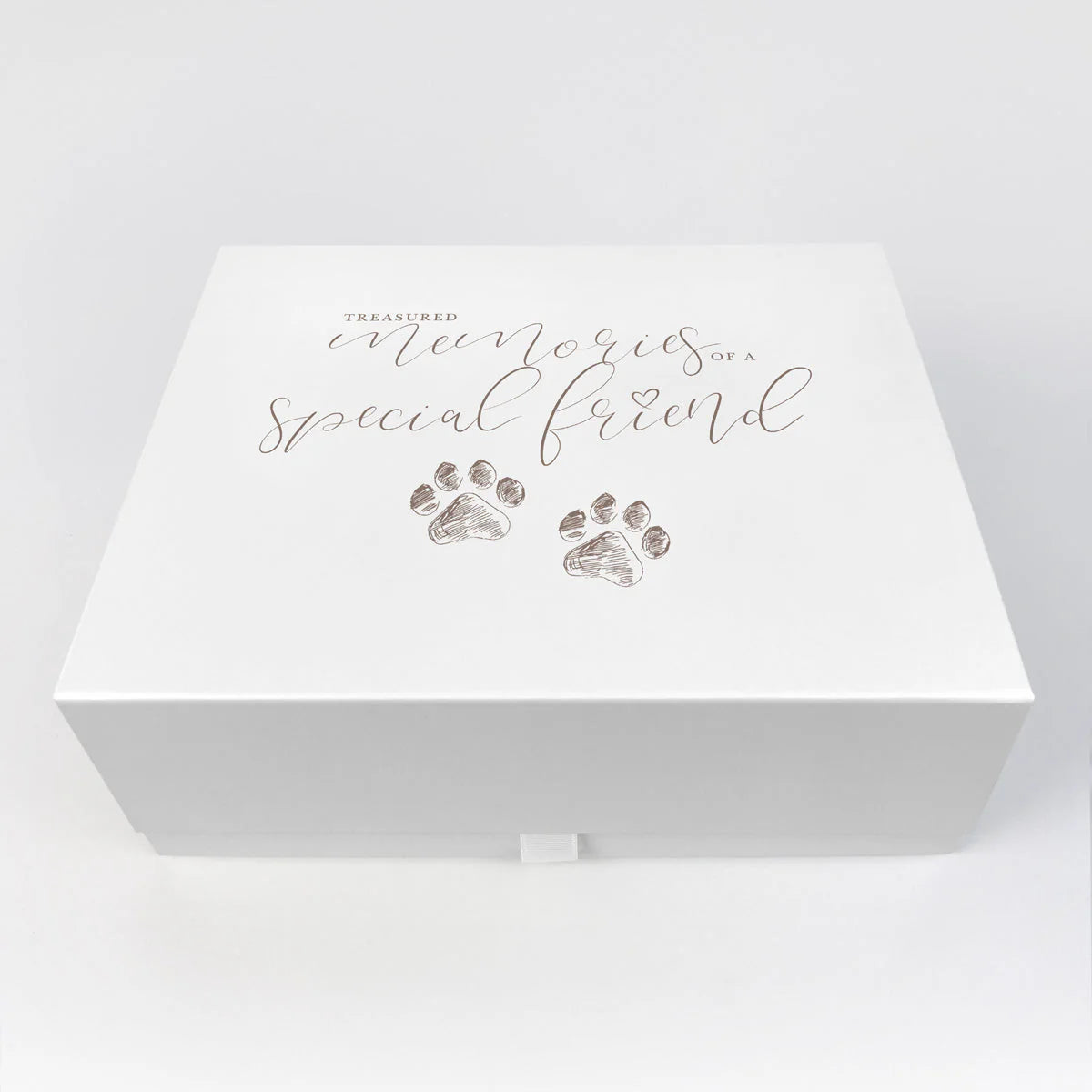 Treasured Memories Pet Memorial Keepsake Box