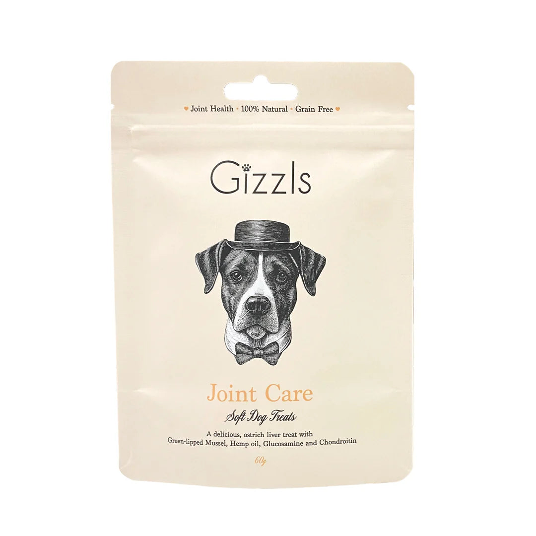 Gizzls Joint Care Hemp Soft Dog Treats (60g)