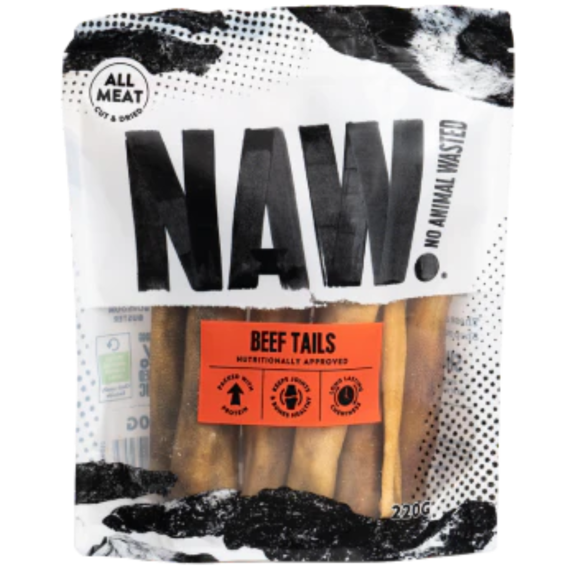 NAW BEEF TAILS (220G)