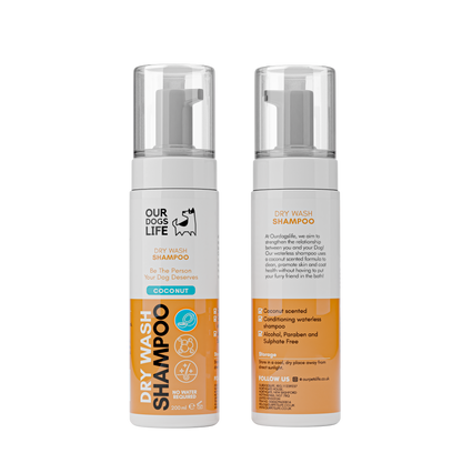 Waterless Coconut Foam Shampoo 200ml