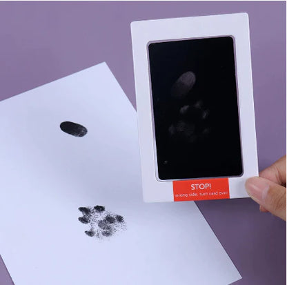 Pet Safe Non-toxic Paw Print Ink Pad Kit for Larger Paws