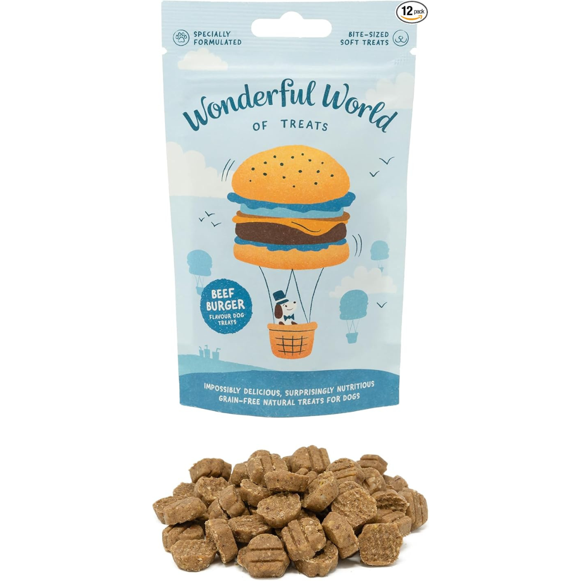 Wonderful World of Treats Beef Burger