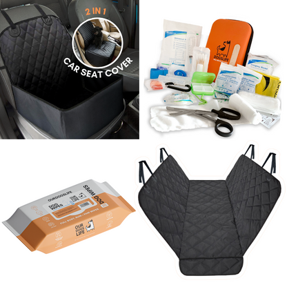 Complete Car Travel Kit for Dogs