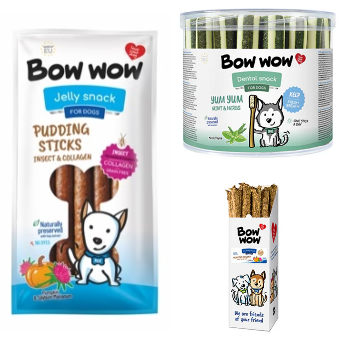 Bow Wow Dog Treat Bundle