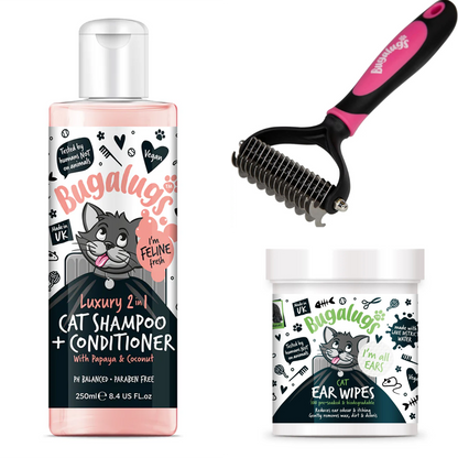 Bugalugs Cat Grooming Bundle