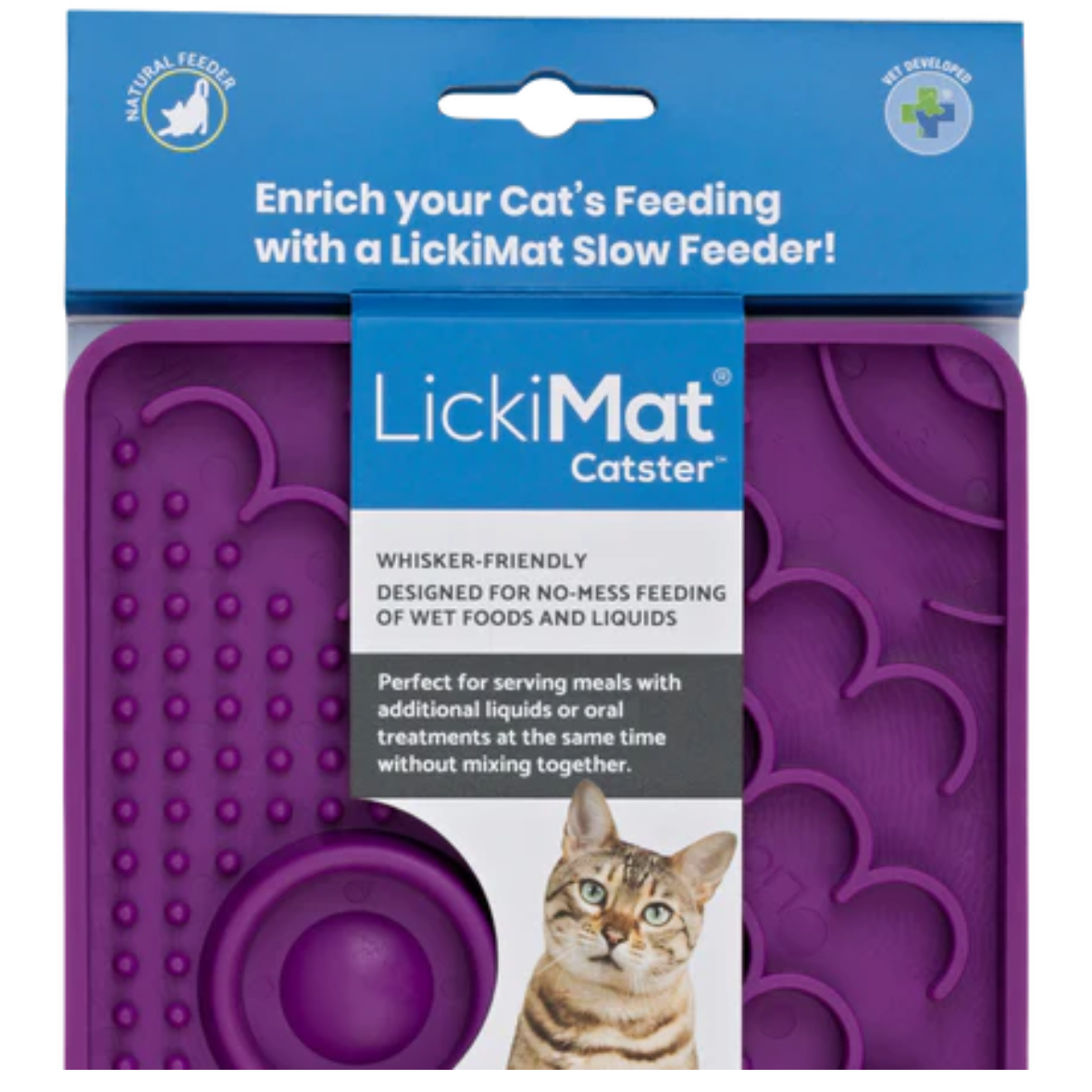 LickiMat Catster Food Mat for Cats