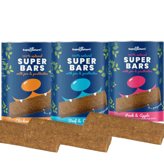 Super Bars Baked Treat Bars Bundle for Dogs