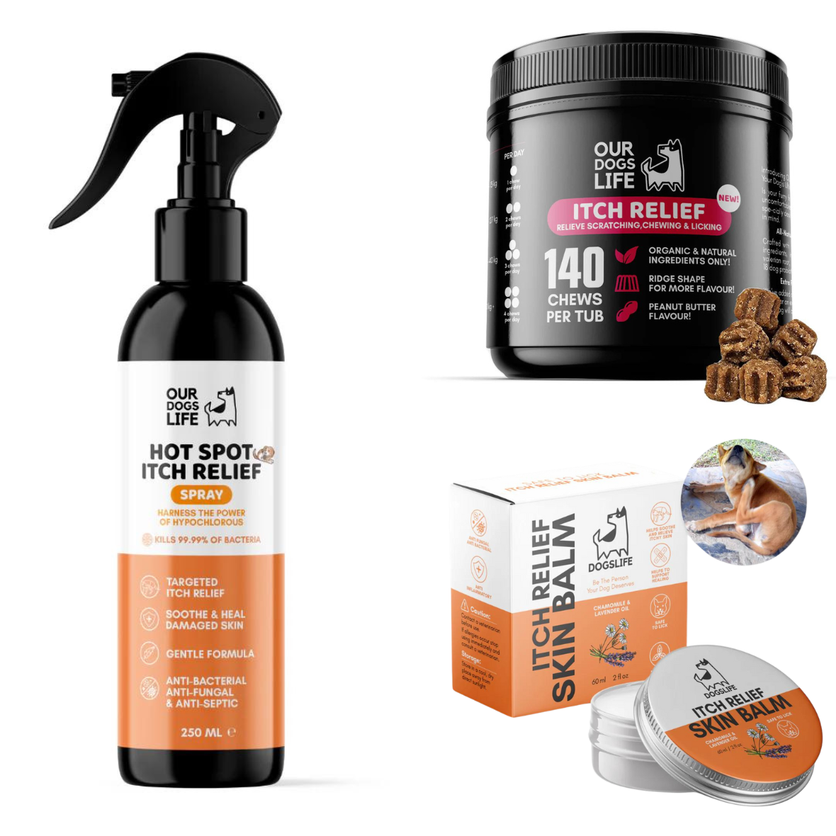 Itch Relief Bundle for Dogs