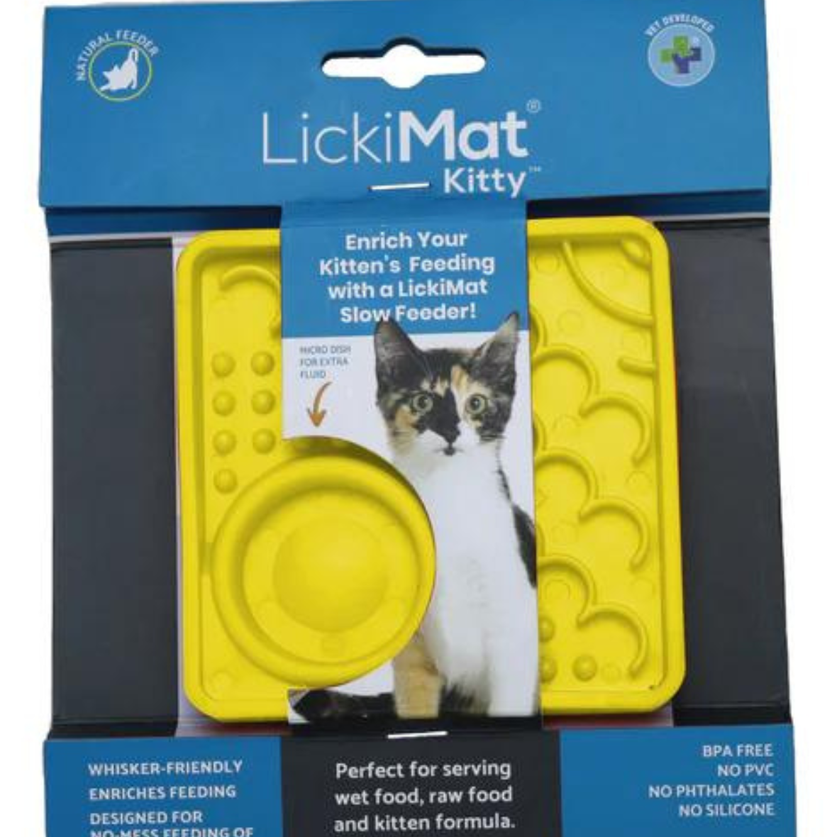 LickiMat Kitty Cat Food Mat