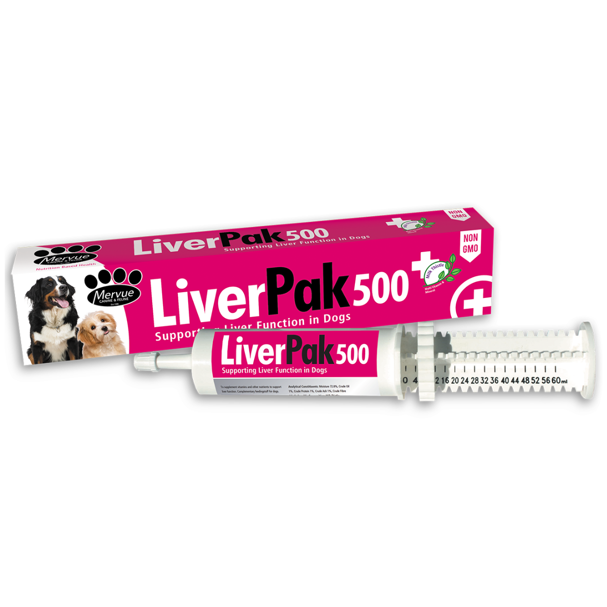 Liver Pak 500 for Dogs Paste 60 ml