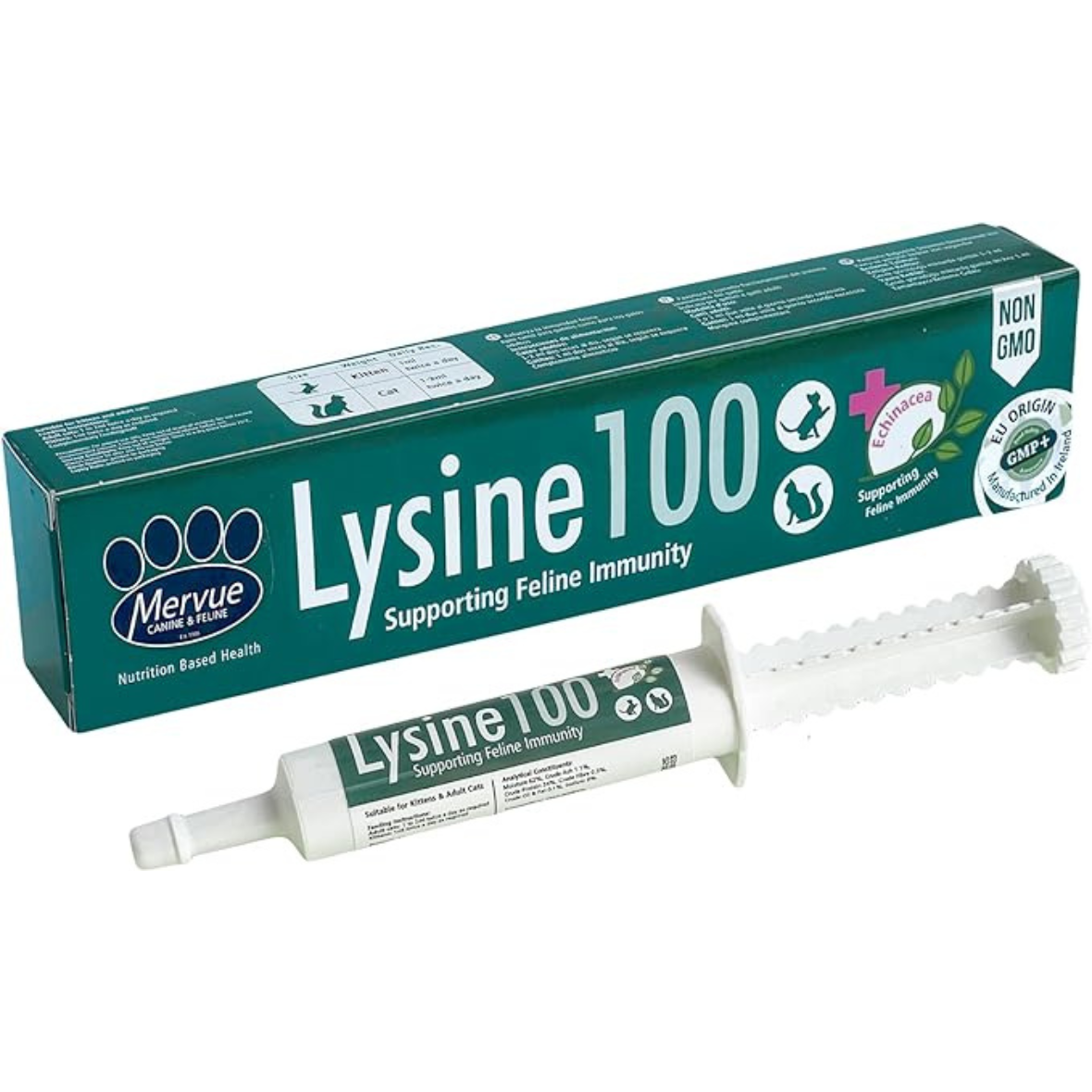 Mervue Lysine 100 Paste for Cats & Kittens