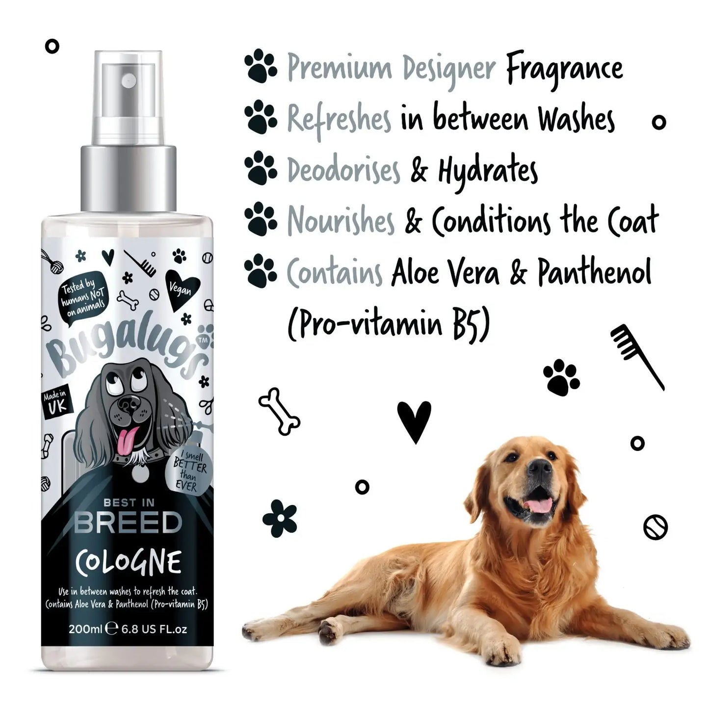 Bugalugs Best In Breed Dog Cologne