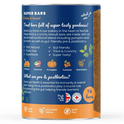 Super Bars Baked Treat Bars Bundle for Dogs